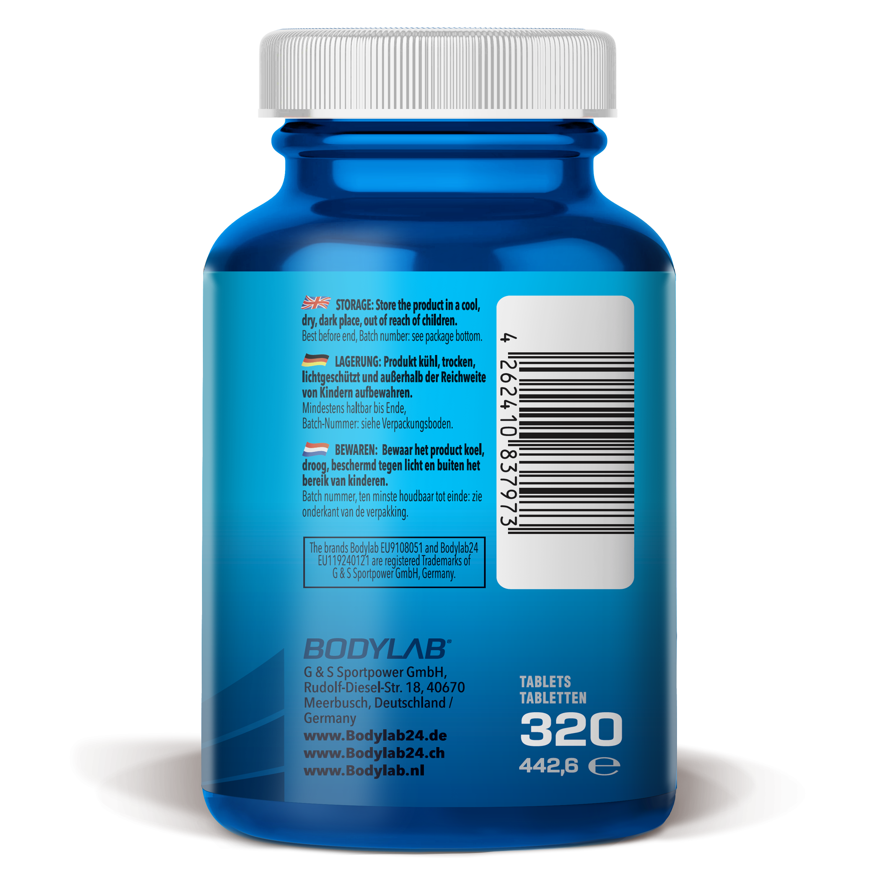 L-Arginine + L-Citrulline (320 tablets)