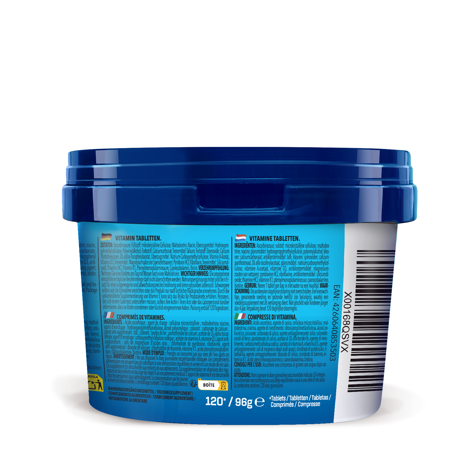 3 x Vitamin A-Z (je 120 Tabletten)