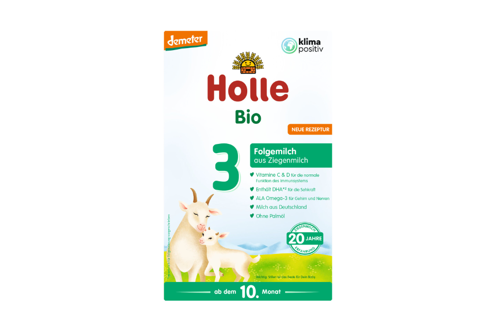 Demeter Folgemilch 3 auf Ziegenmilchbasis ab dem 10. Monat (400g)