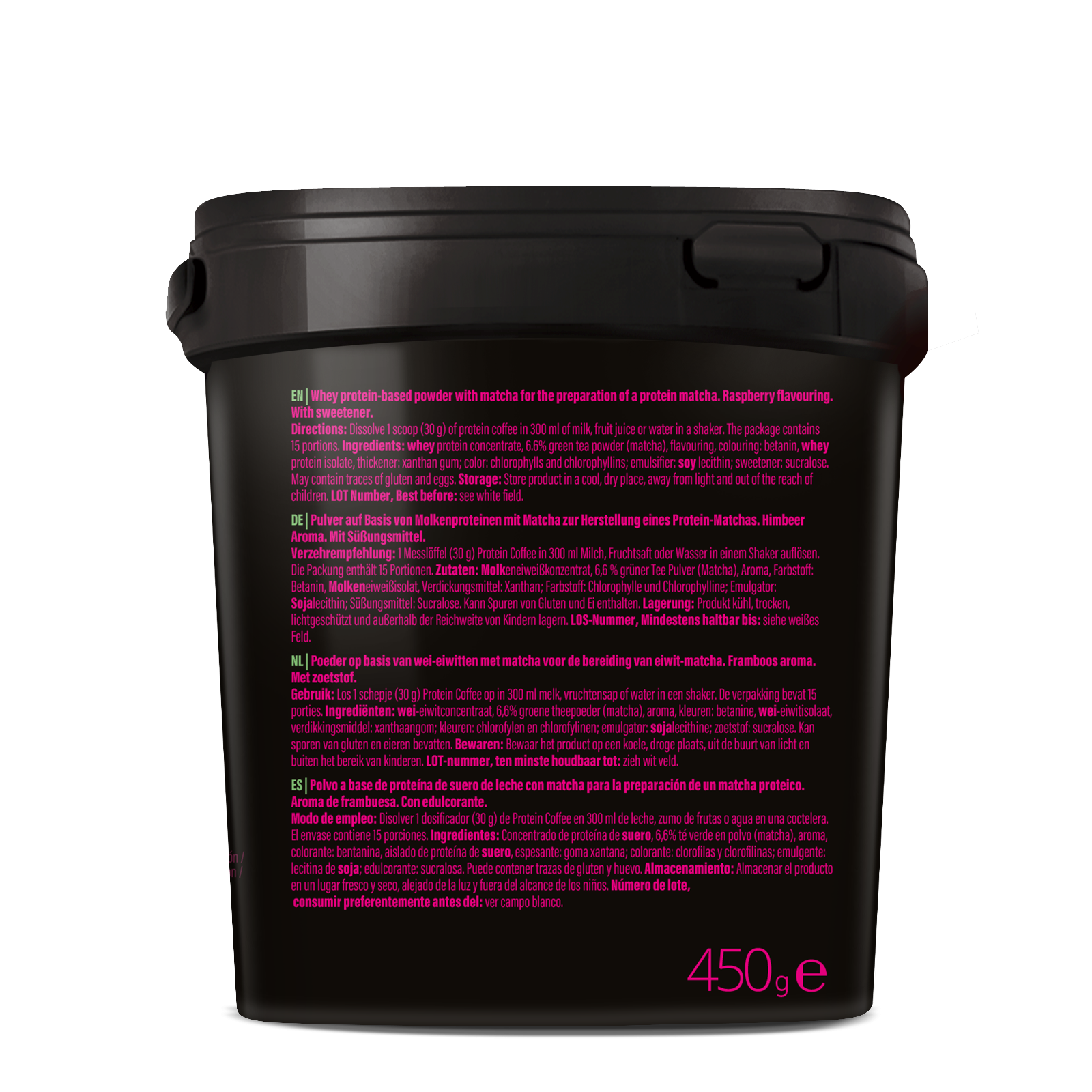 Protein Matcha Raspberry (450g)