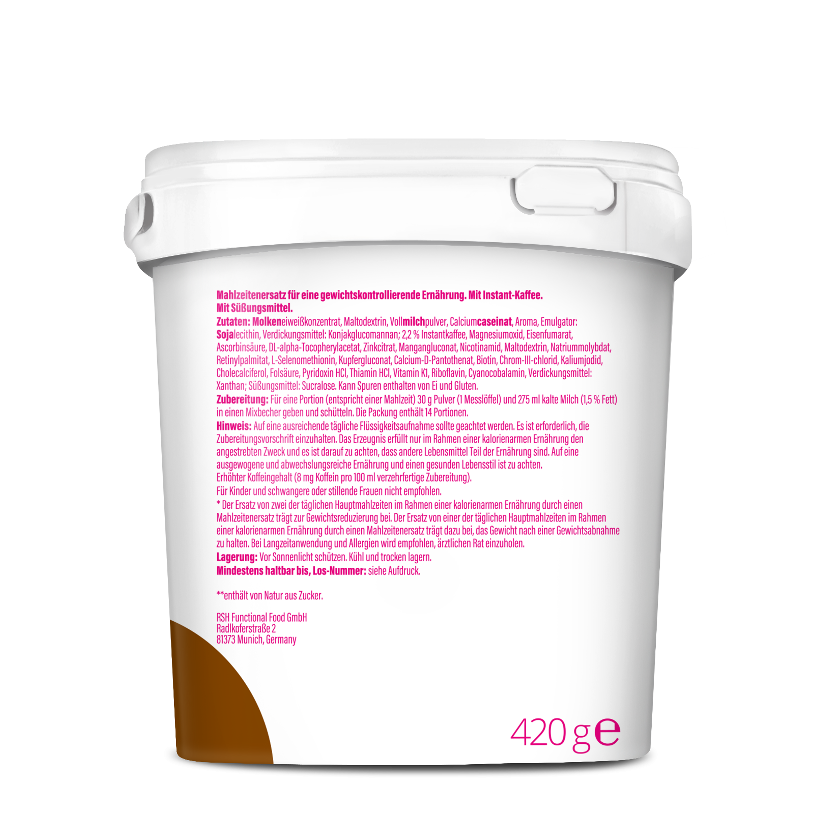 #Geschmack_Iced Coffee Frappé