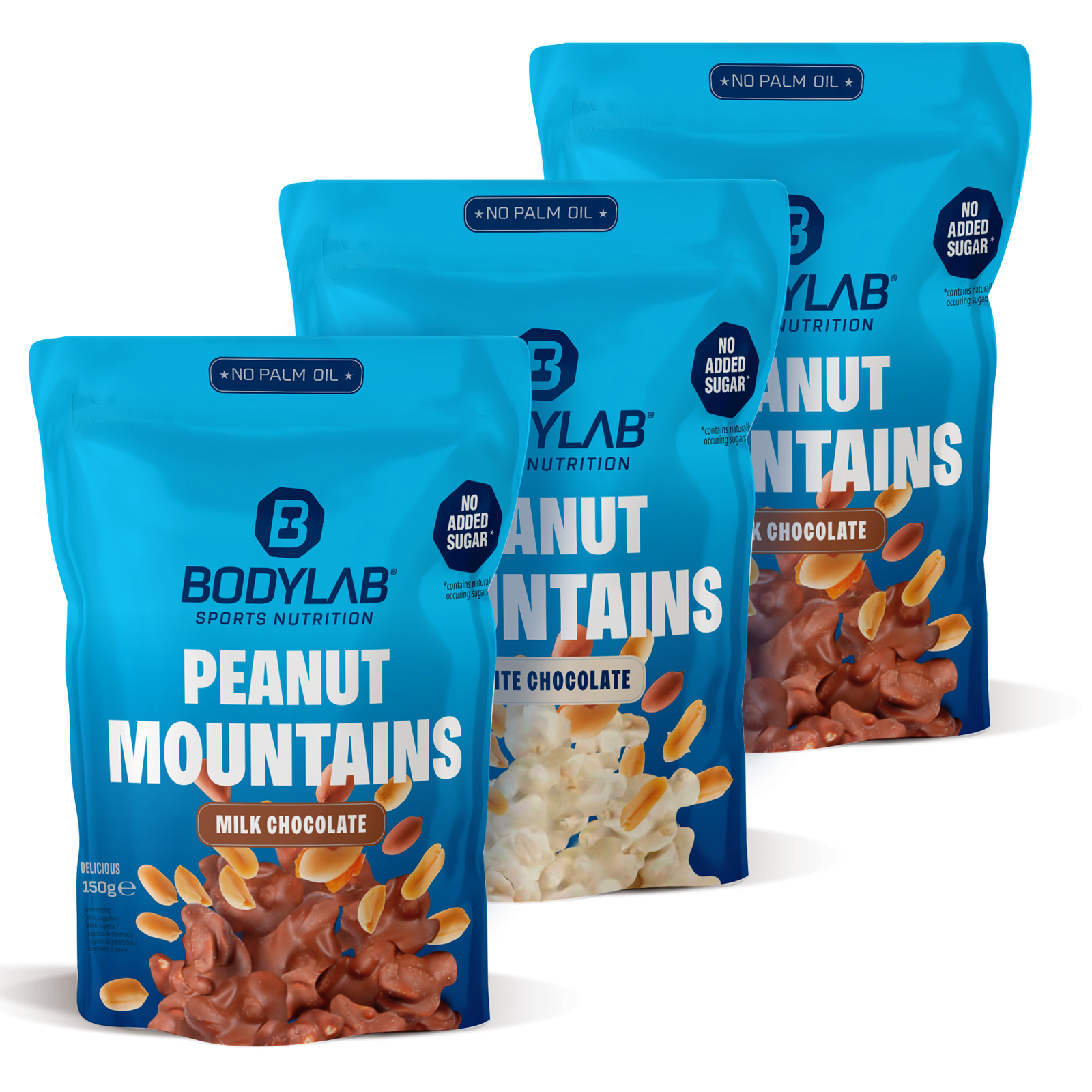 3 x Peanut Rockies (je 150g)