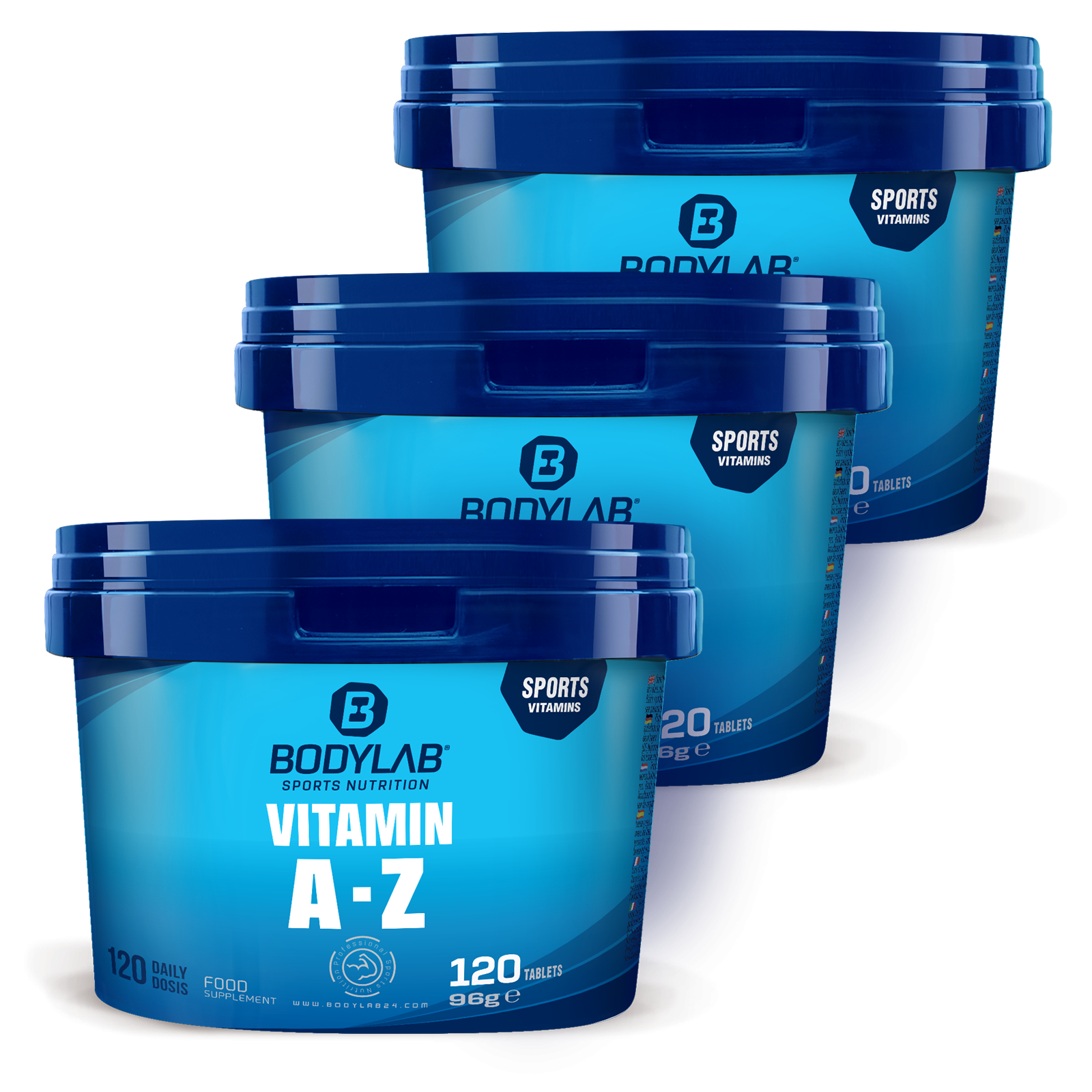 3 x Vitamin A-Z (je 120 Tabletten)