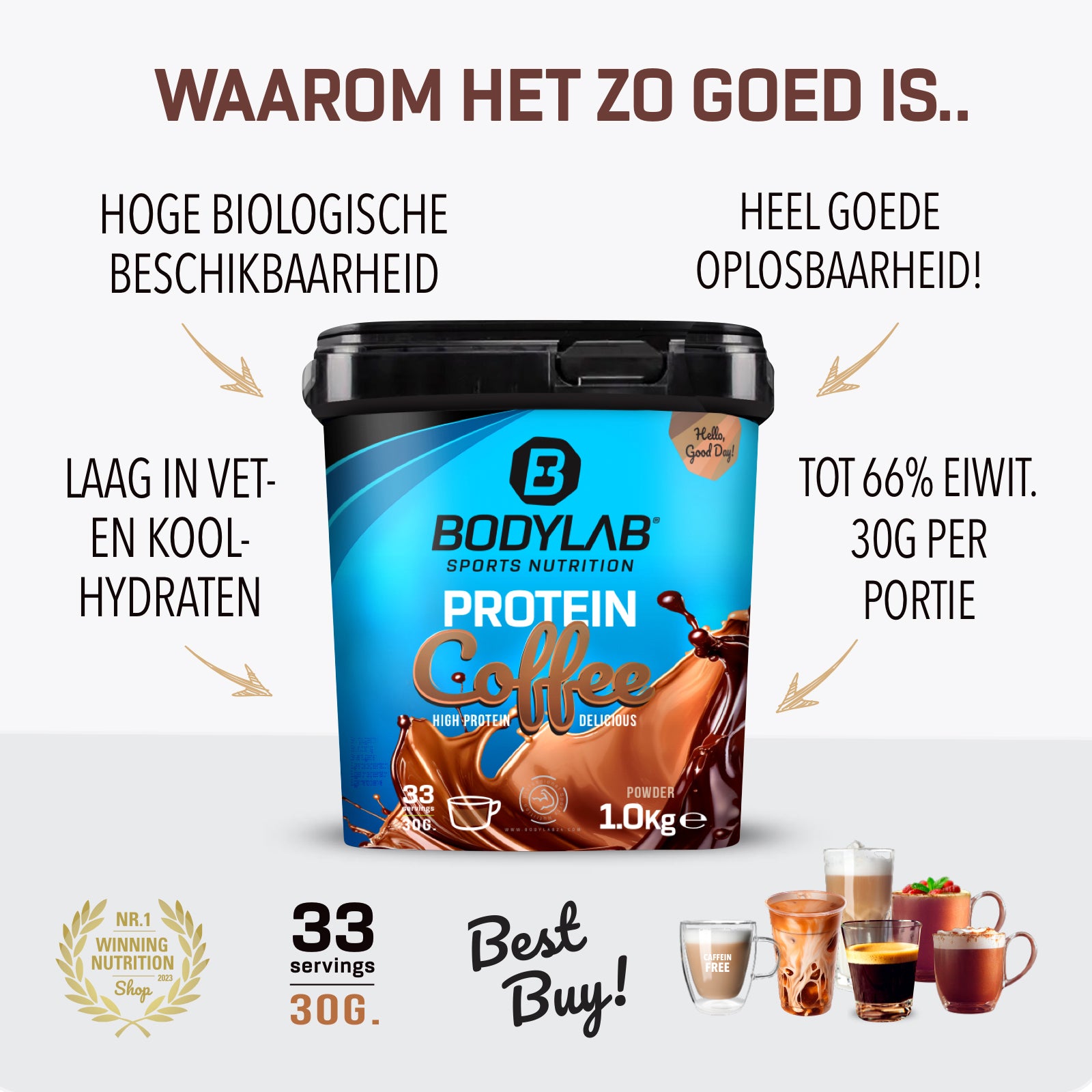 Protein Coffee (1000g)