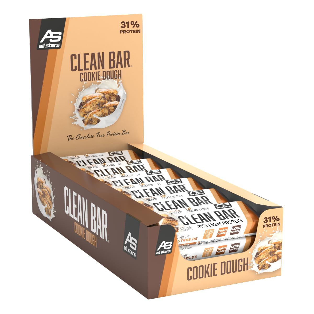 Clean Bar - 18x45g - Cookie-Dough