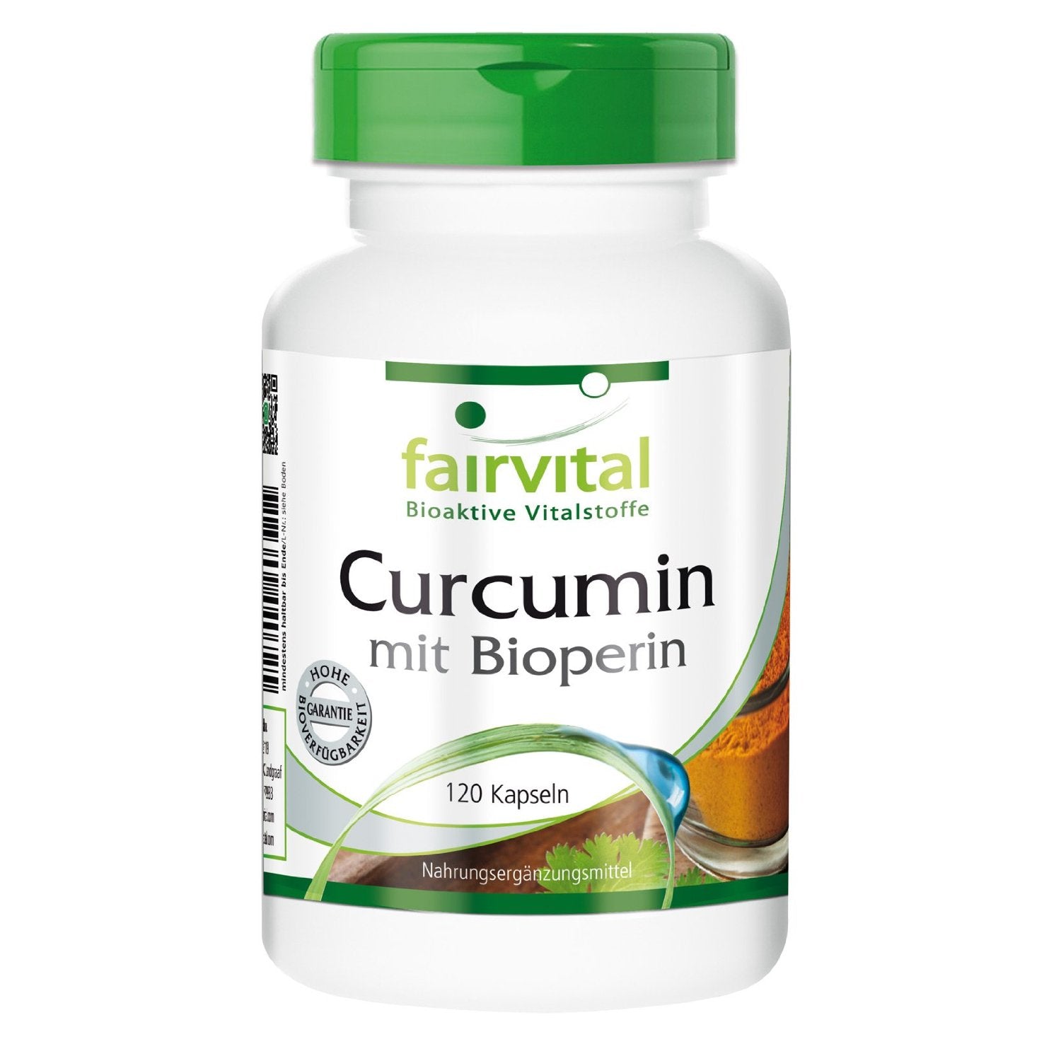 Curcumin mit Bioperin (120 Kapseln)