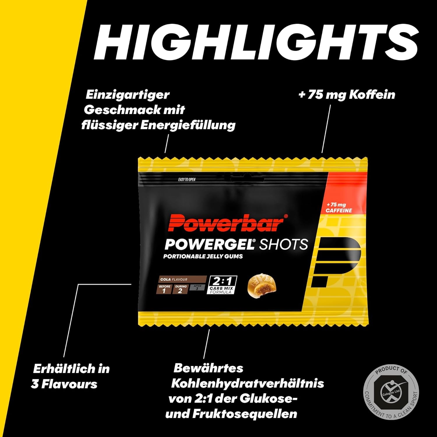 #Geschmack_Cola mit Koffein
