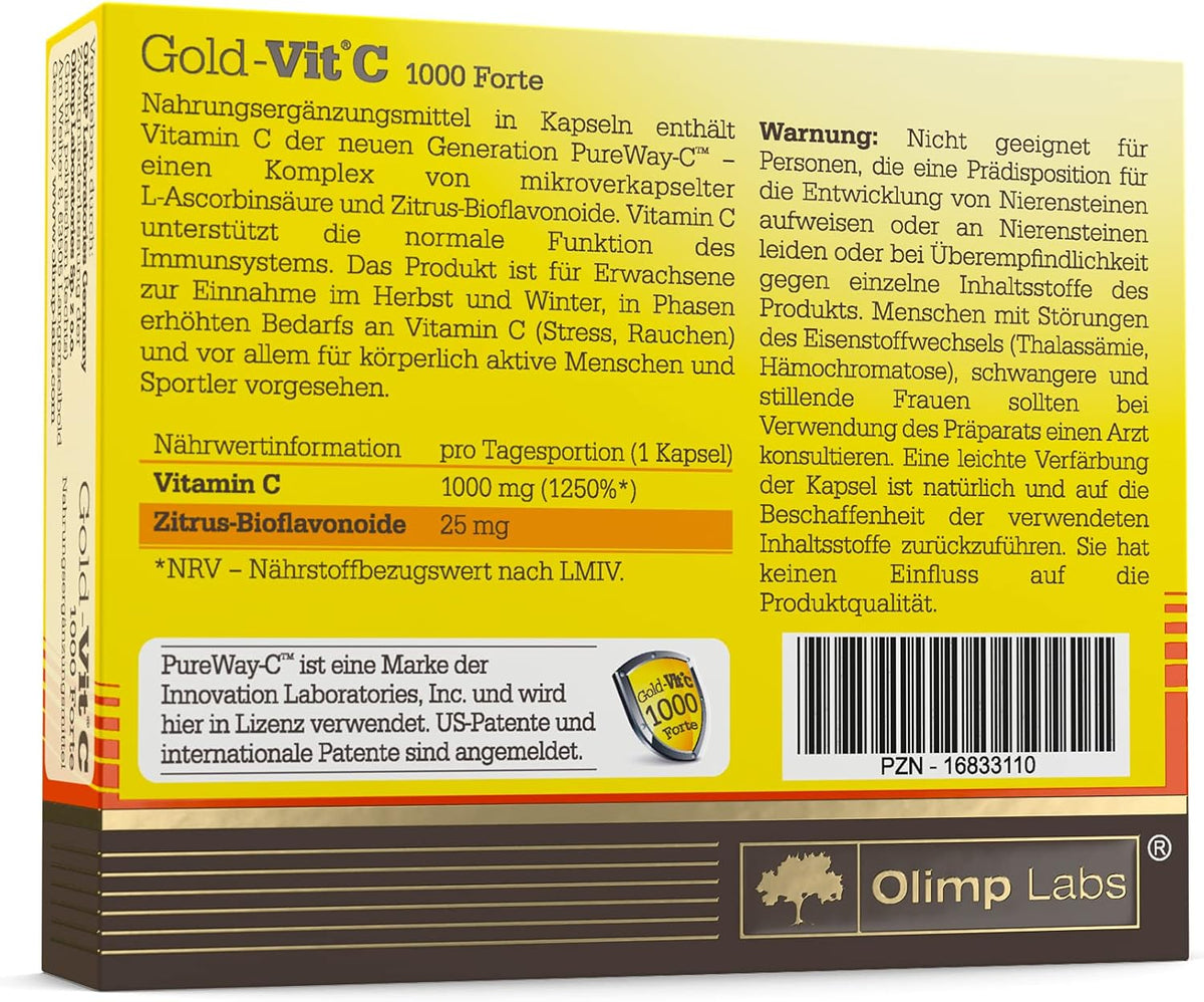 Gold-Vit C 1000 Forte (30 Kapseln)