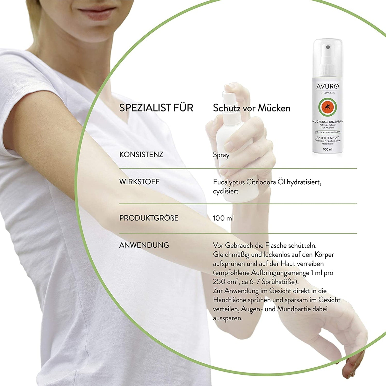 3 x Mückenschutz Spray (3x100ml)