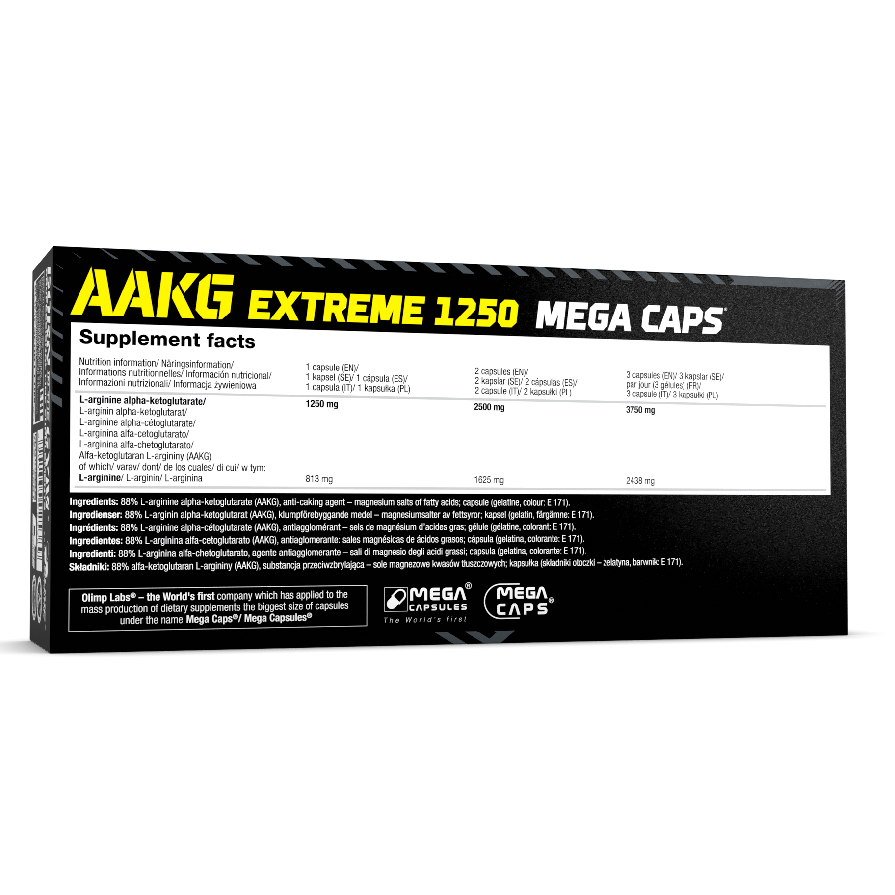 AAKG 1250 Extreme Mega Caps (120 Kapseln)
