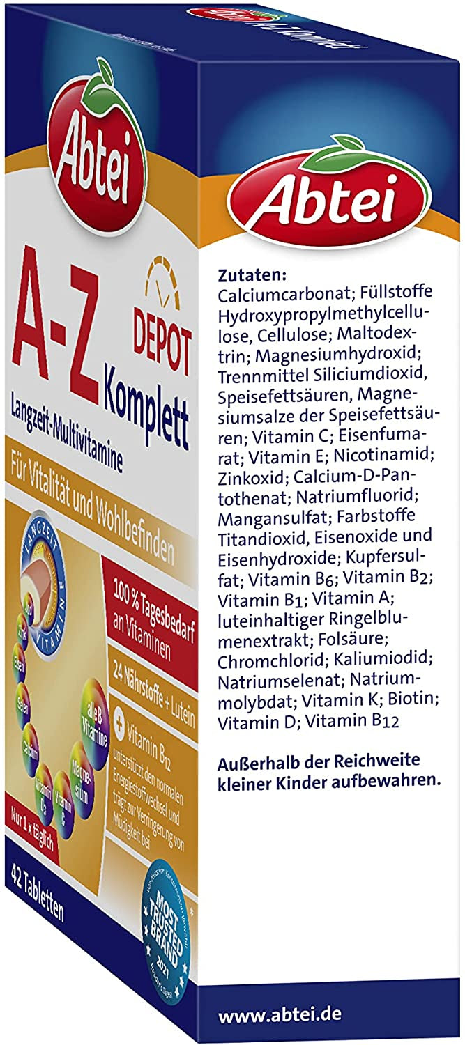 A-Z Komplett (40 Tabletten)