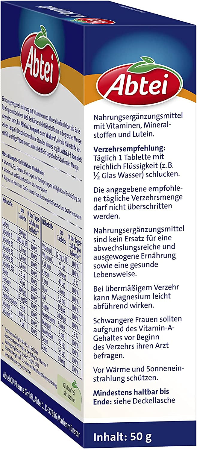 A-Z Komplett (40 Tabletten)