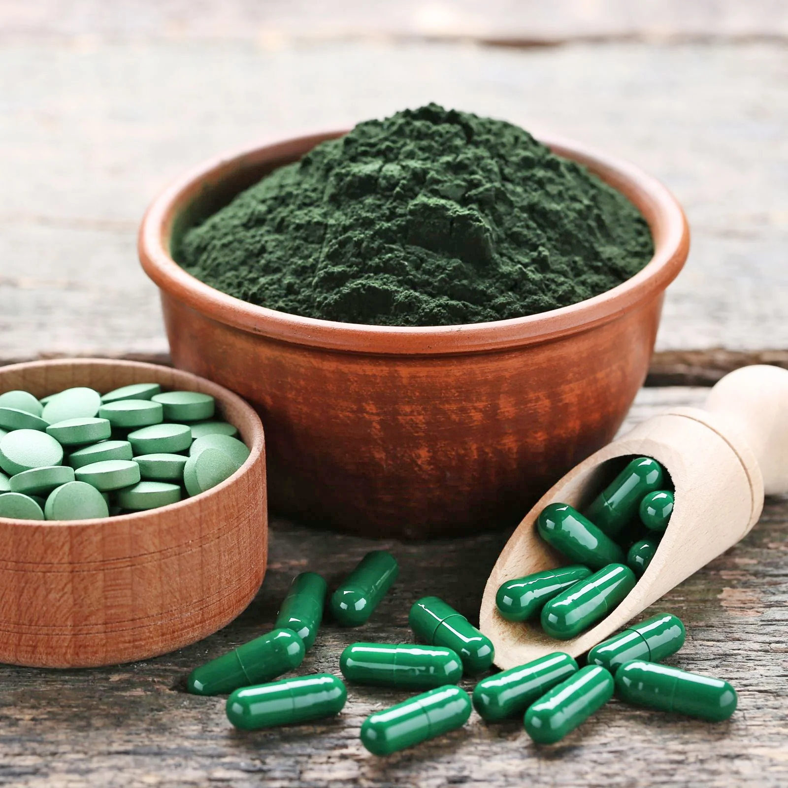 Spirulina Algen Tabletten Bio (400 Tabletten)