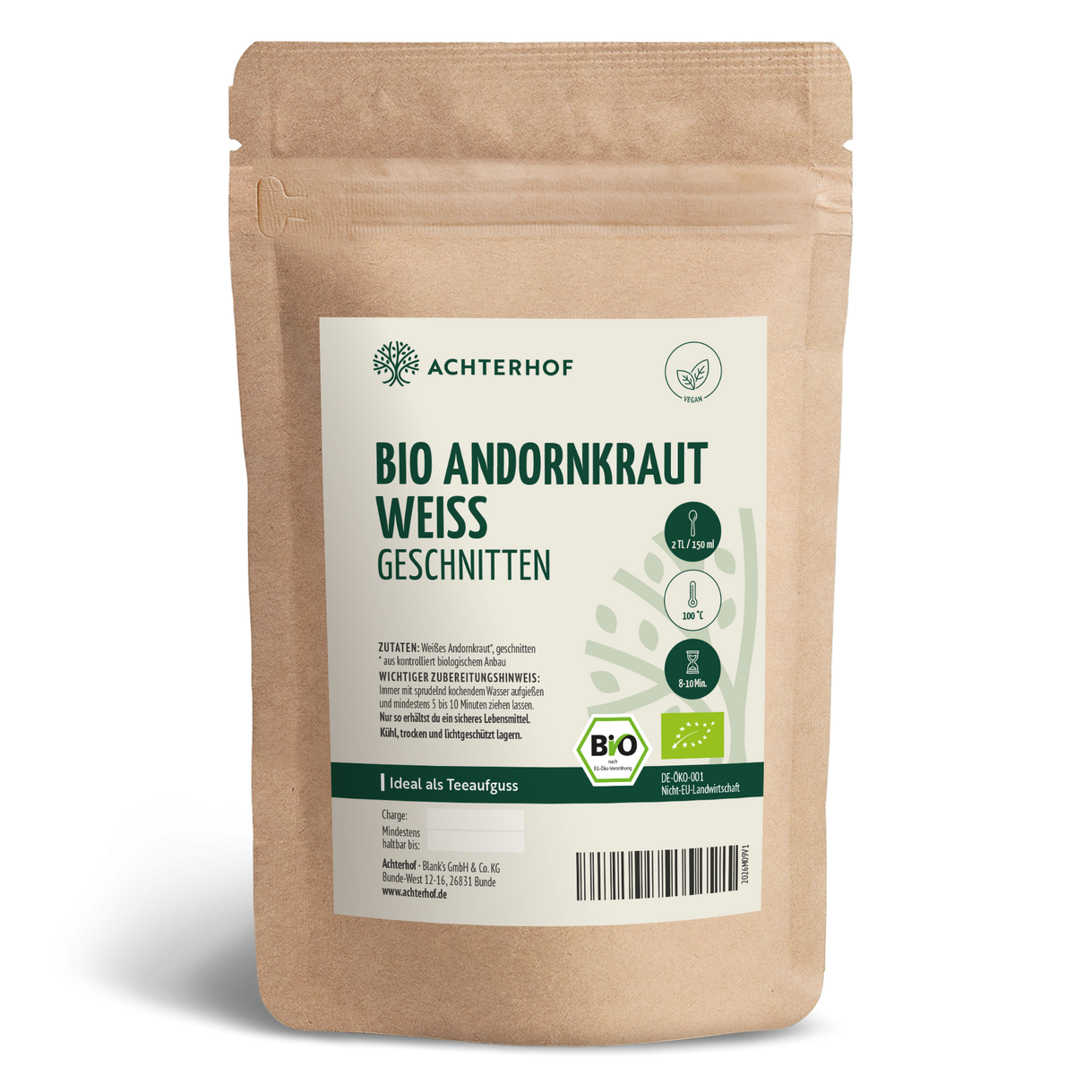 Andornkraut weiß geschnitten Bio (100g)