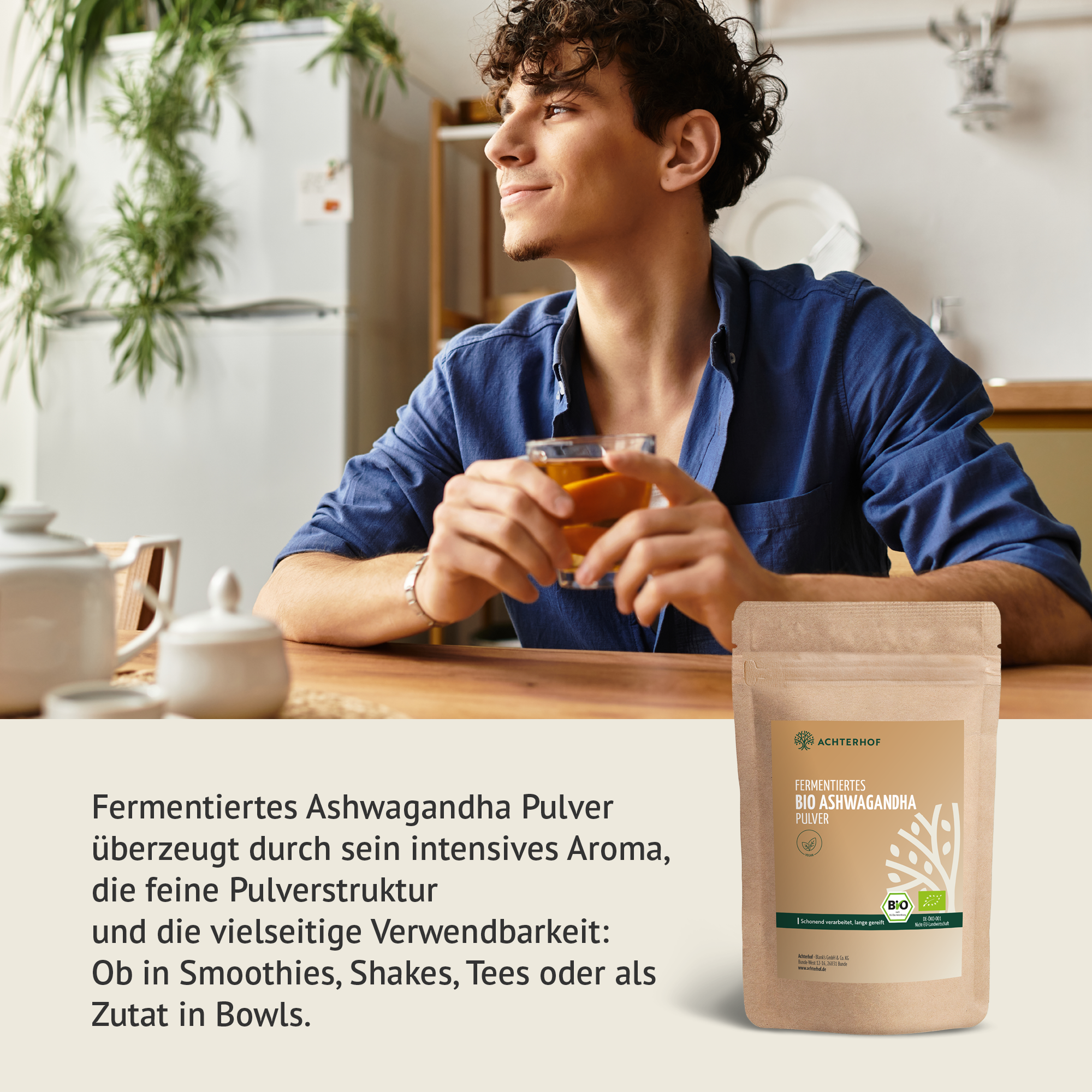 Bio Ashwagandha fermentiert (250g)