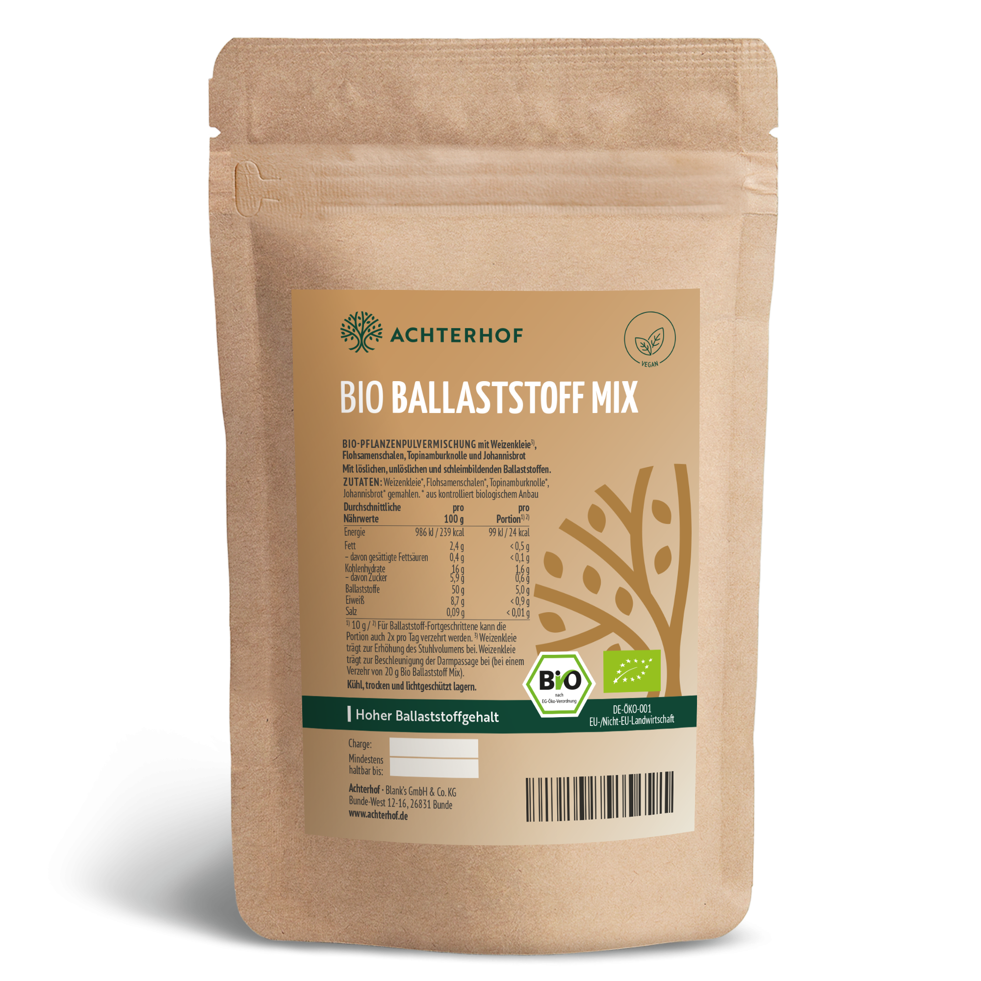 Bio Ballaststoff Mix (250g)