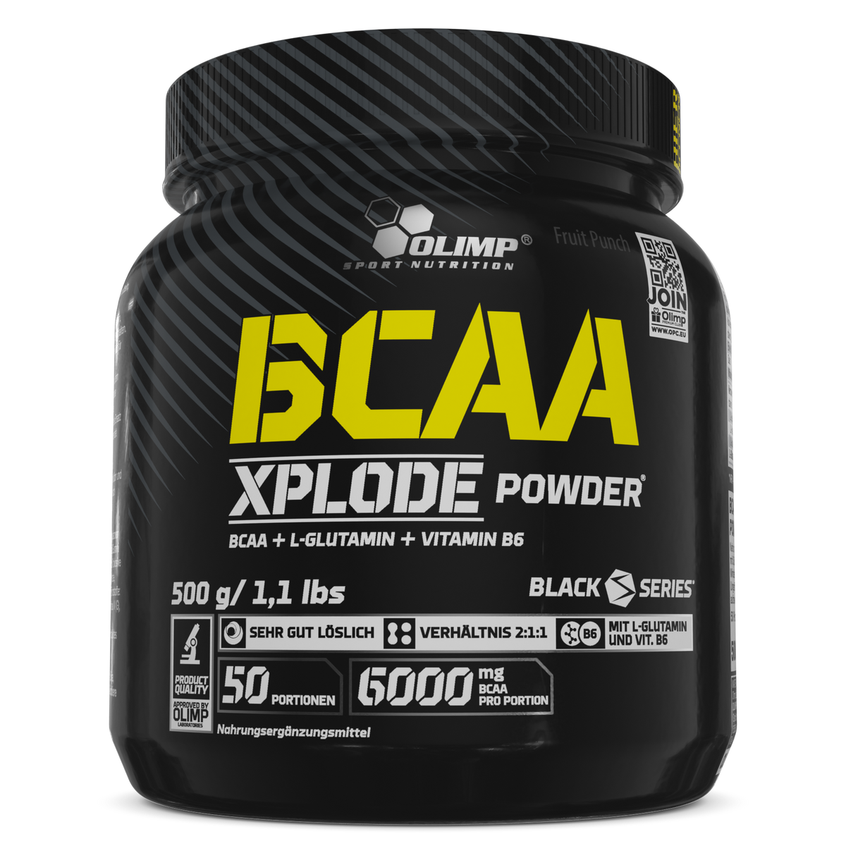 BCAA Xplode Powder (500g) Fruit Punch