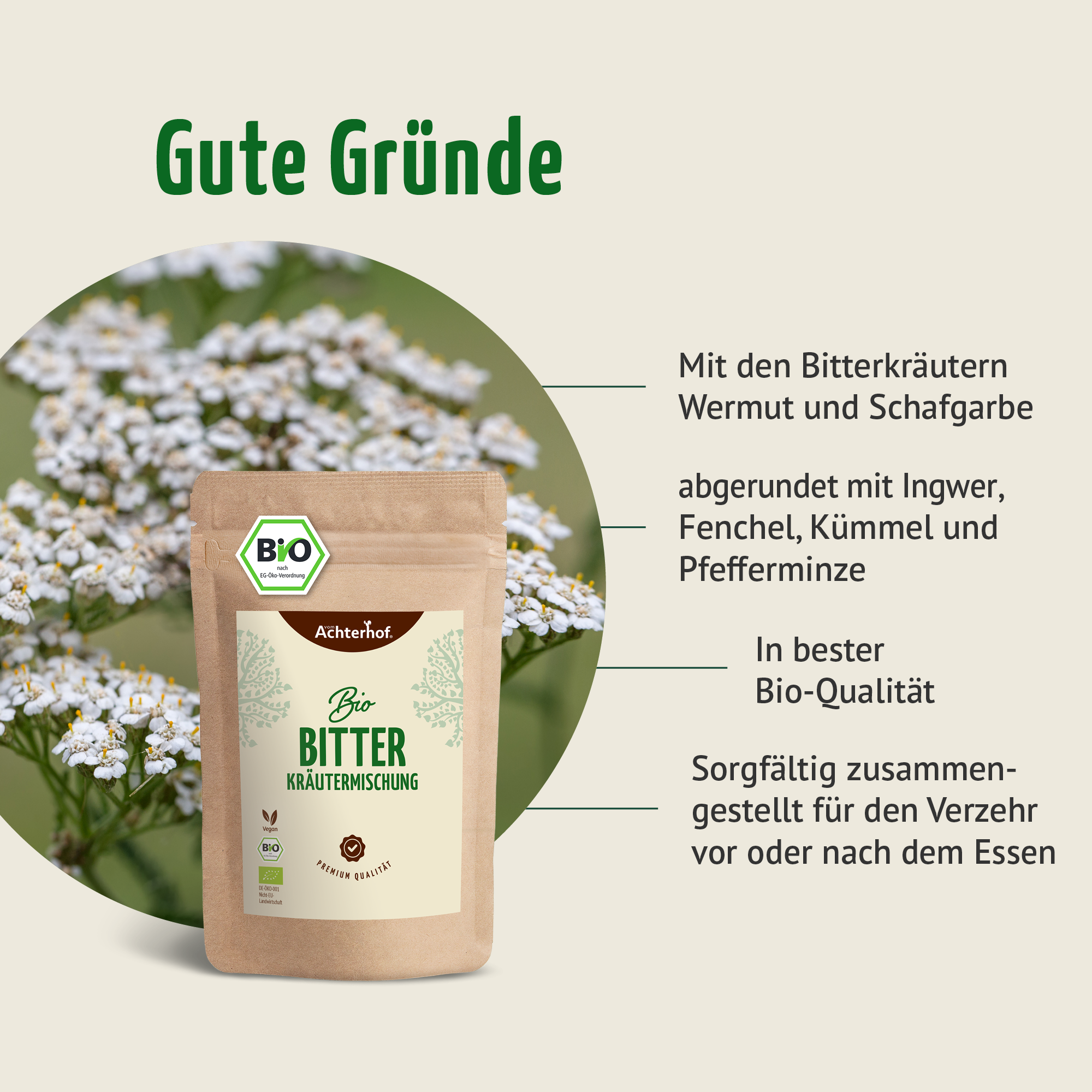 Bio Bitter Kräutermischung (100g)