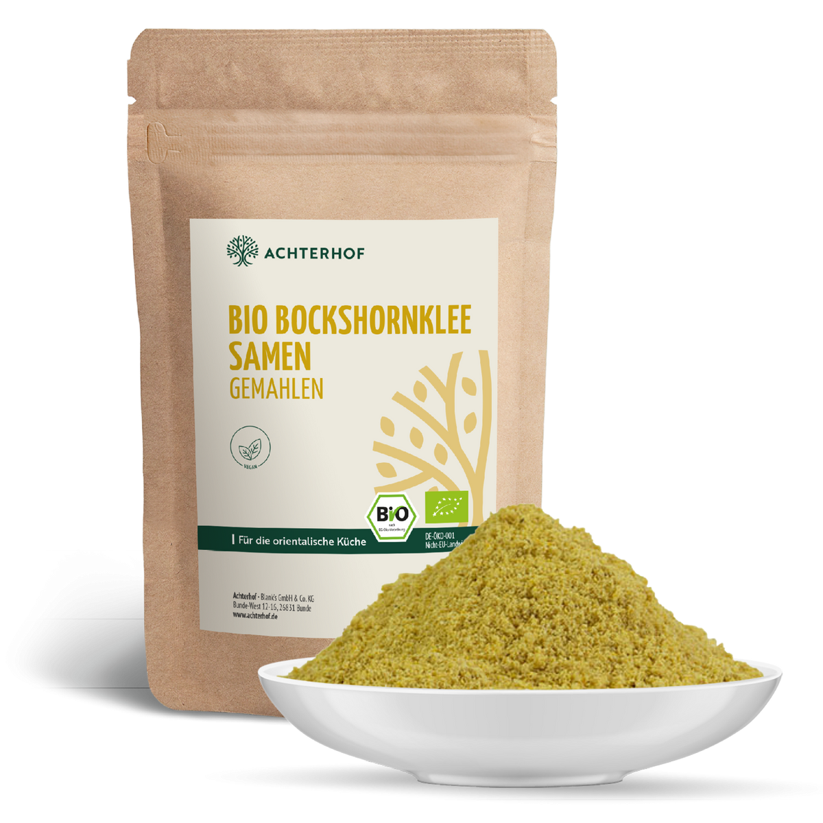 Bockshornkleesamen gemahlen Bio (1000g)