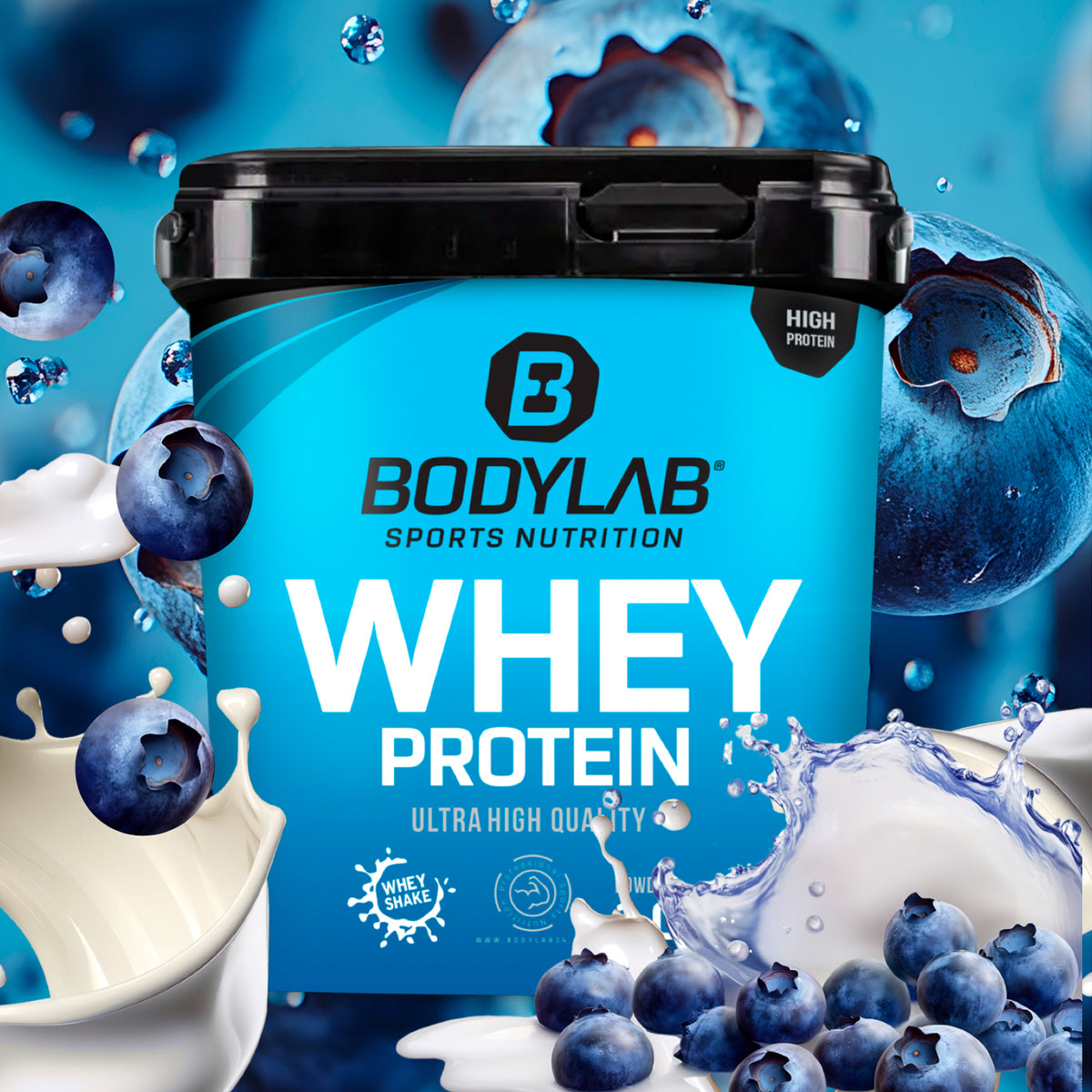 Whey Protein (2000g) Blueberry