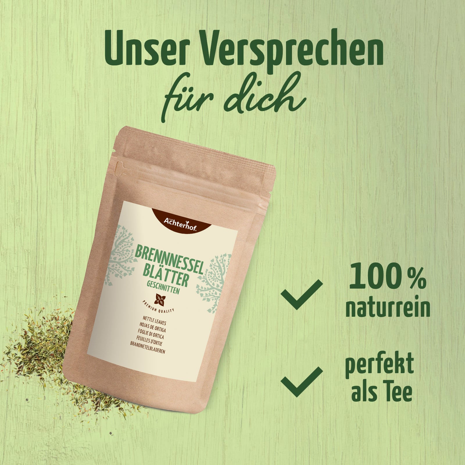 Brennnesselblätter getrocknet (500g)