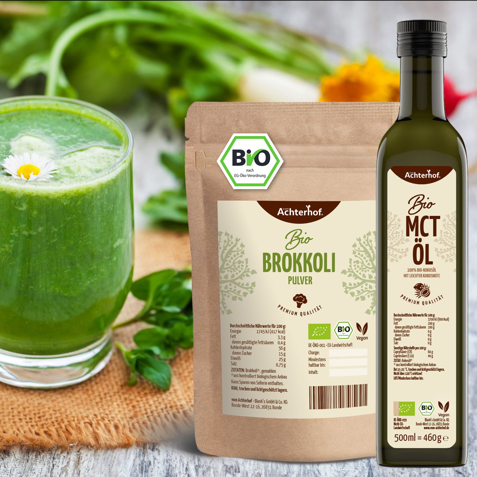 Brokkoli Pulver Bio (1000g)