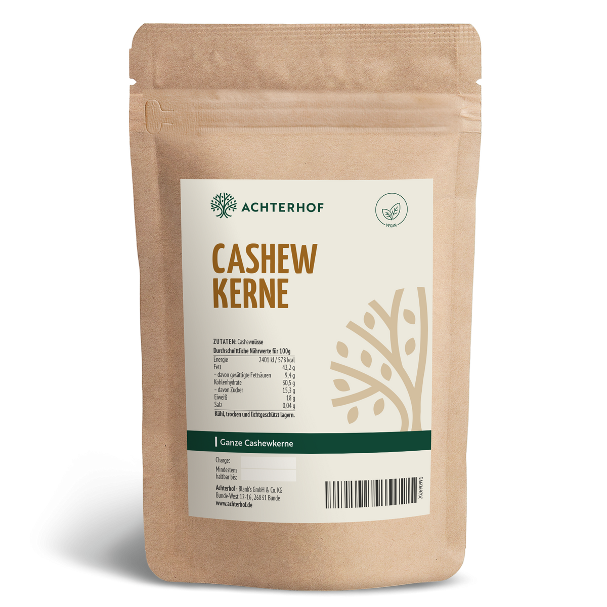 Cashewkerne ganz (500g)