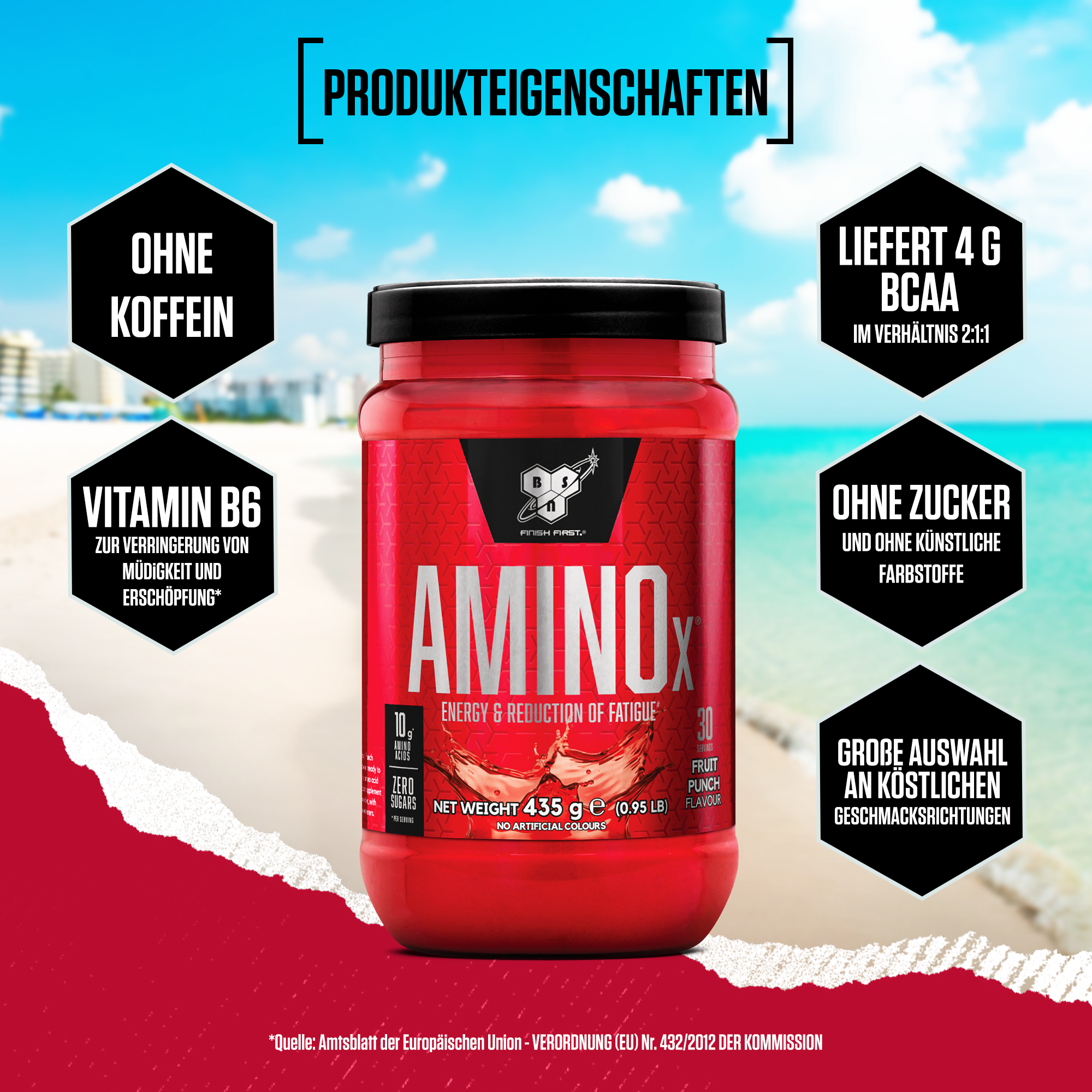 Amino X Aminosäuren BCAA (435g)