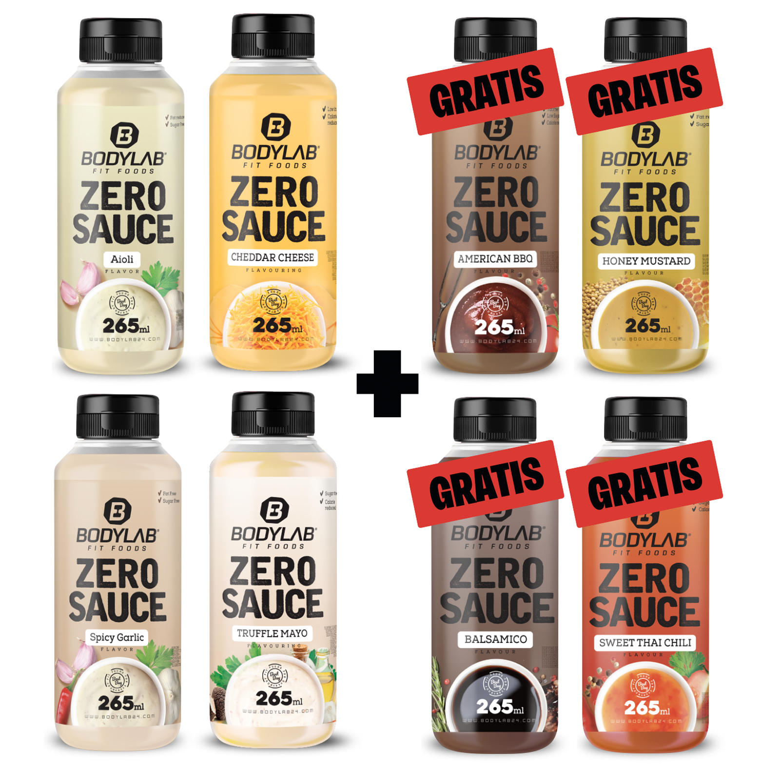 4 + 4 Zero Saucen Aktion