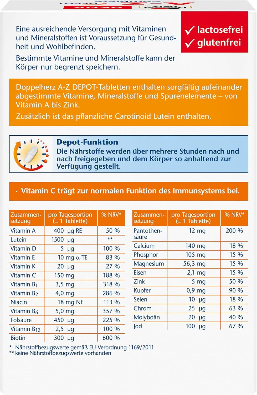 A-Z Depot Complete (120 Tabletten)