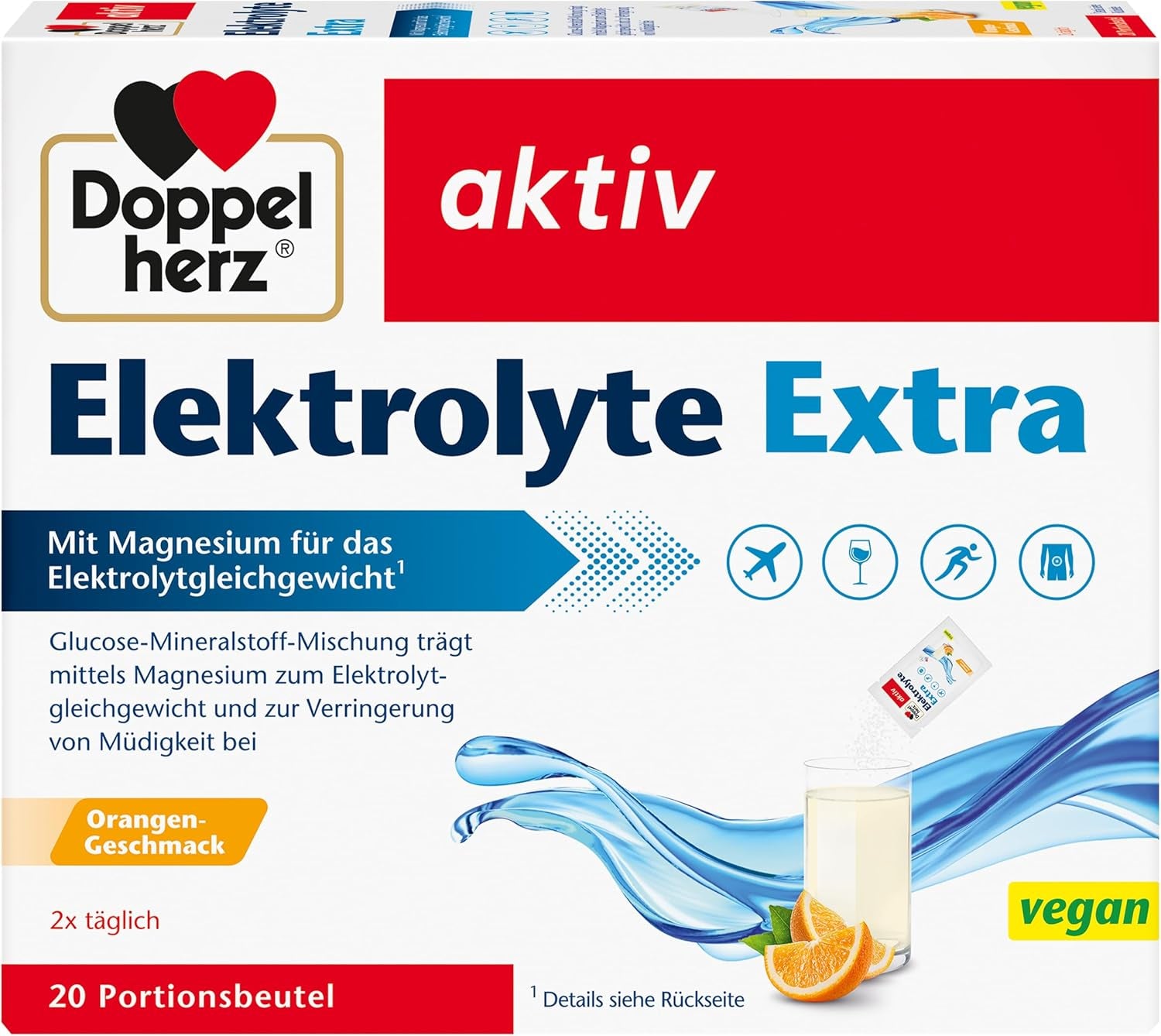 Elektrolyte Extra Direct (20 Portionsbeutel)