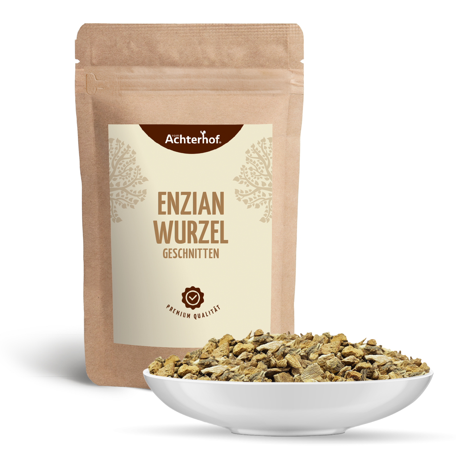 Enzianwurzel geschnitten (500g)
