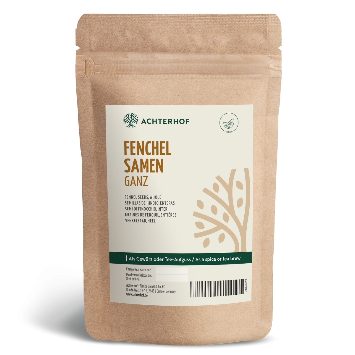 Fenchelsamen ganz (250g)