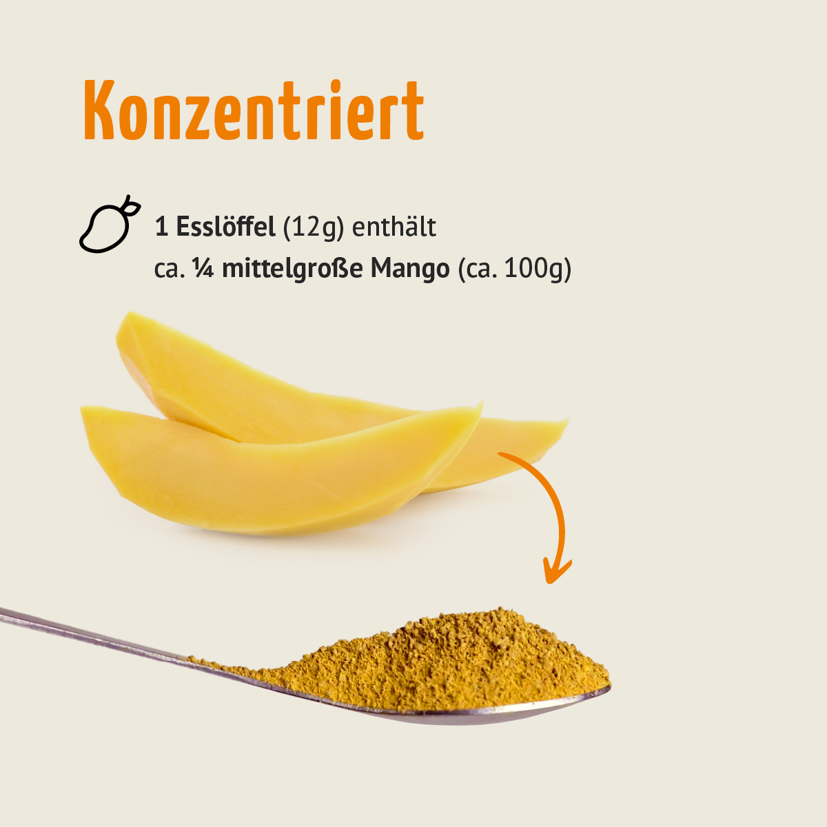 Bio Mango Fruchtpulver (250g)