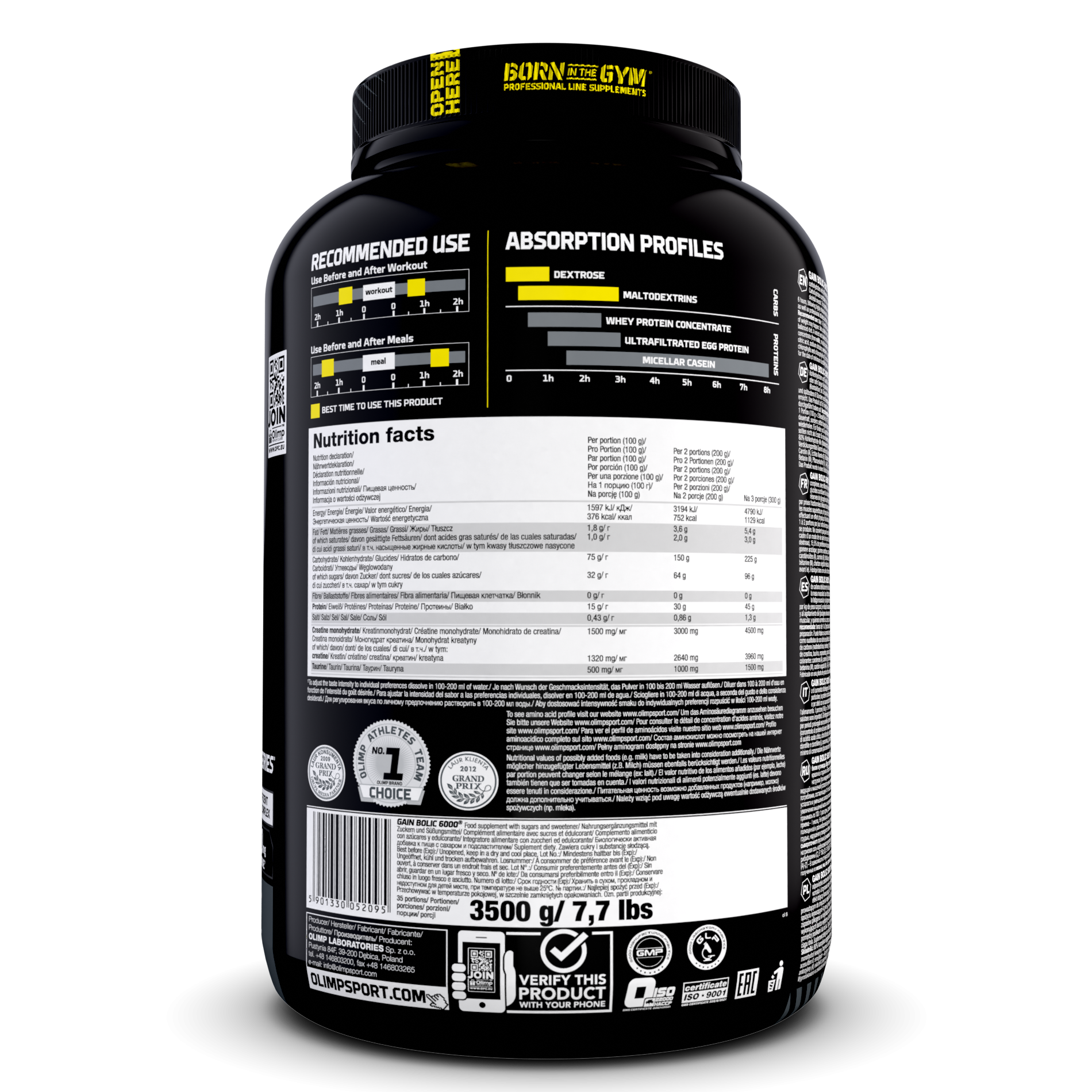 Gain Bolic 6000 (3000g) Erdbeere