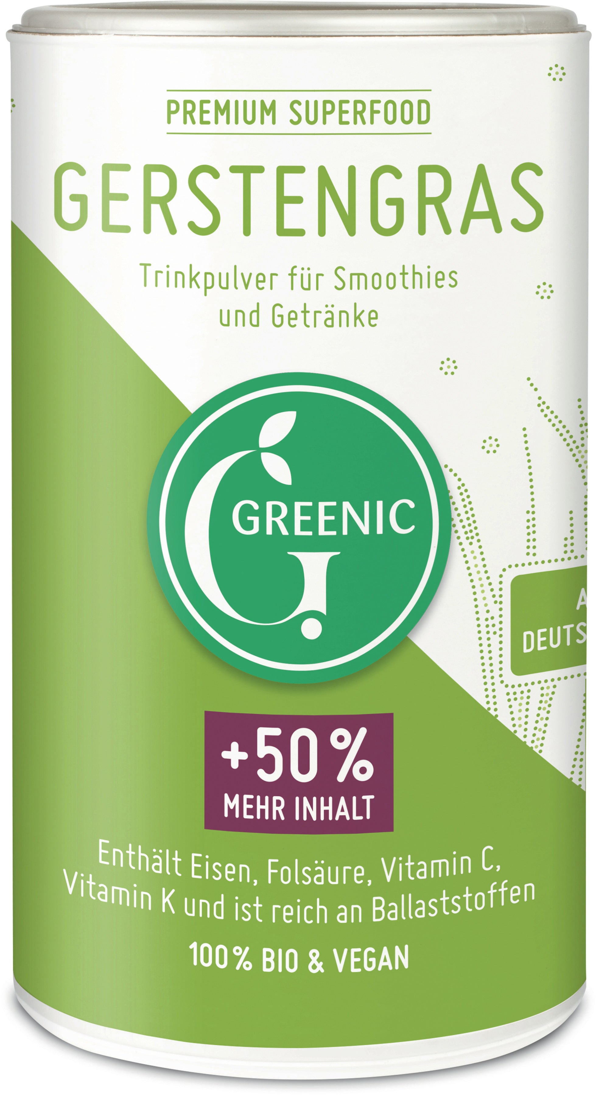 Gerstengras Pulver bio (150g)
