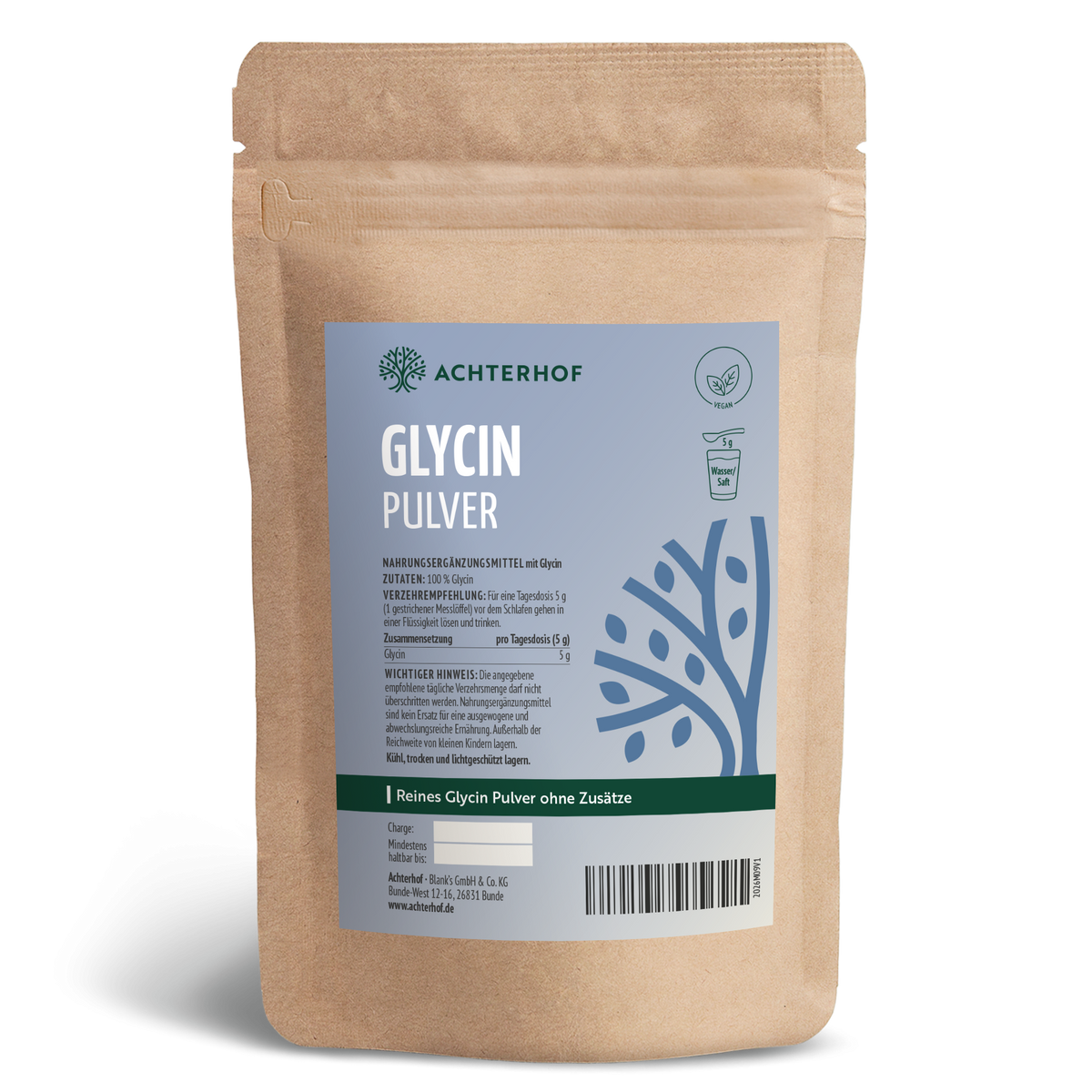 Glycin Pulver (250g)