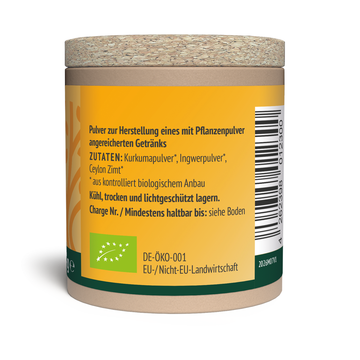 Bio Goldene Milch Gewürzmischung (55g)