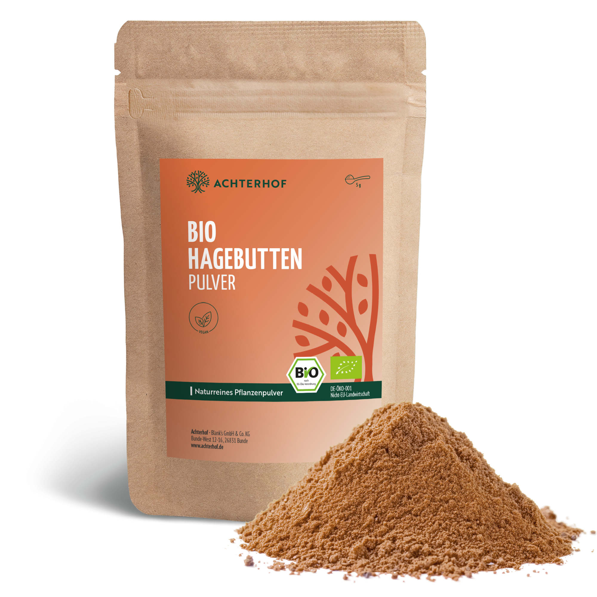 Hagebuttenpulver Bio (1000g)