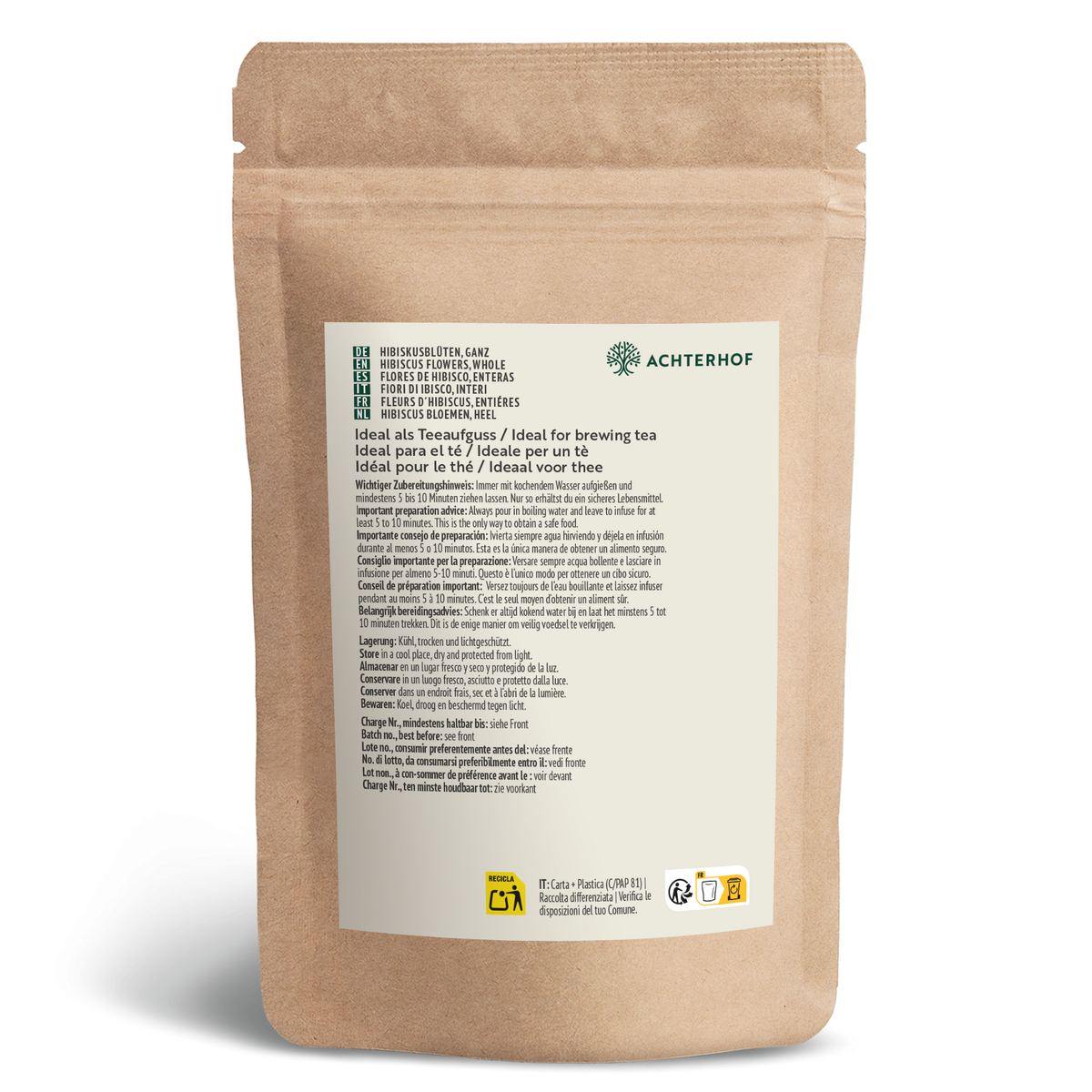 Hibiskusblüten ganz (1000g)