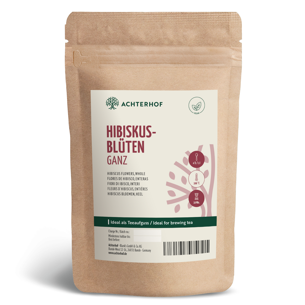 Hibiskusblüten ganz (1000g)
