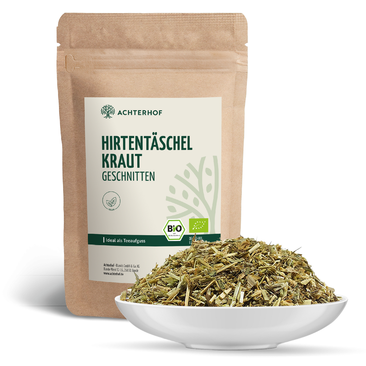 Hirtentäschelkraut geschnitten Bio (100g)