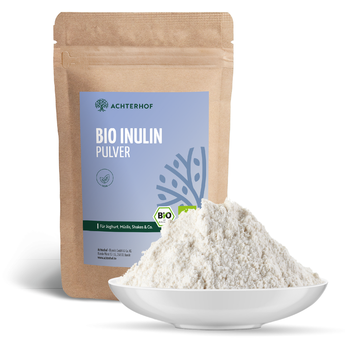 Inulin Pulver Bio (250g)