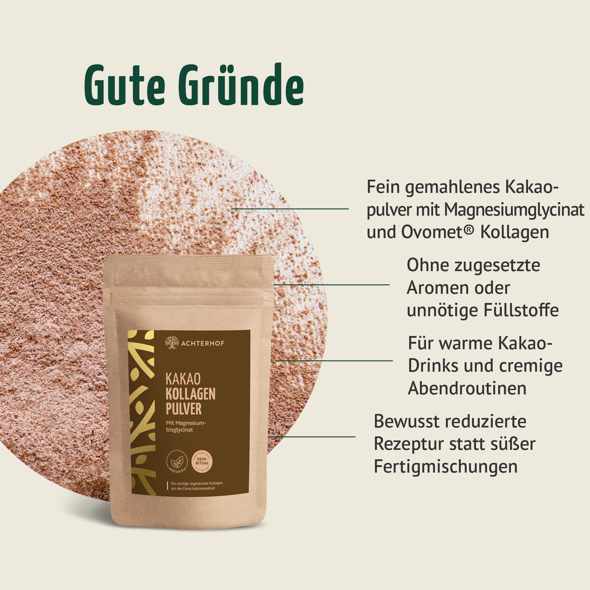 Kakao Kollagen Pulver (100g)