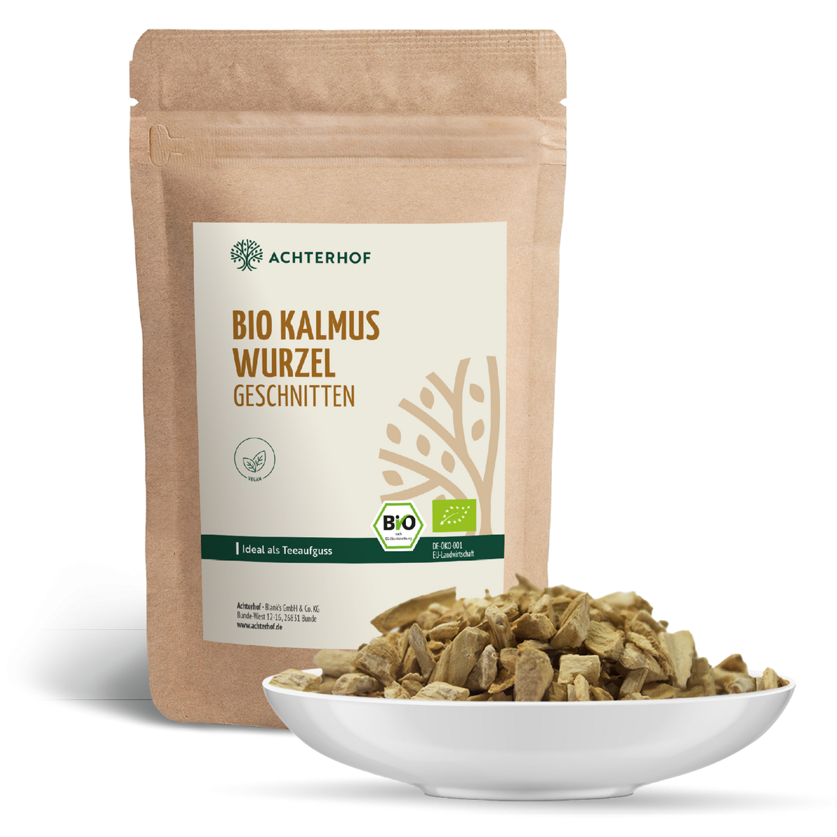 Kalmuswurzel geschnitten Bio (100g)