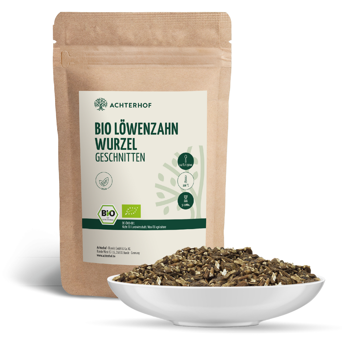 Löwenzahnwurzel geschnitten Bio (250g)