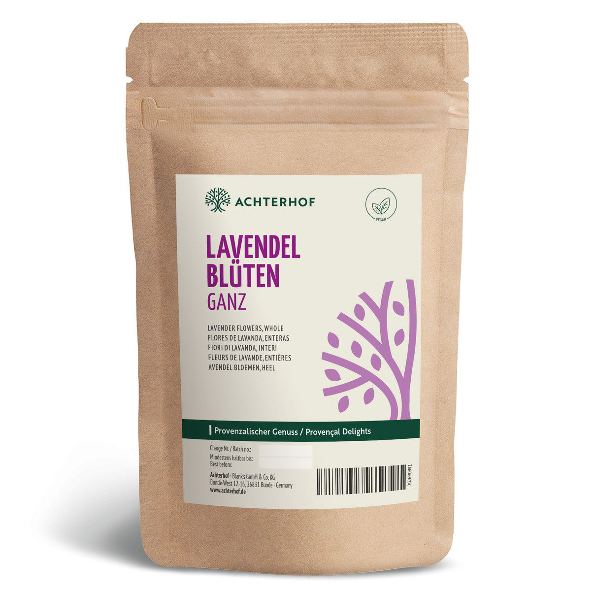 Lavendelblüten ganz (1000g)