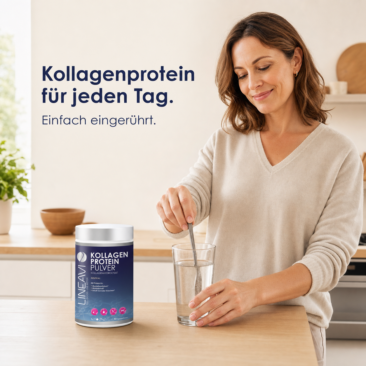 Kollagen Proteinpulver (400g) Neutral