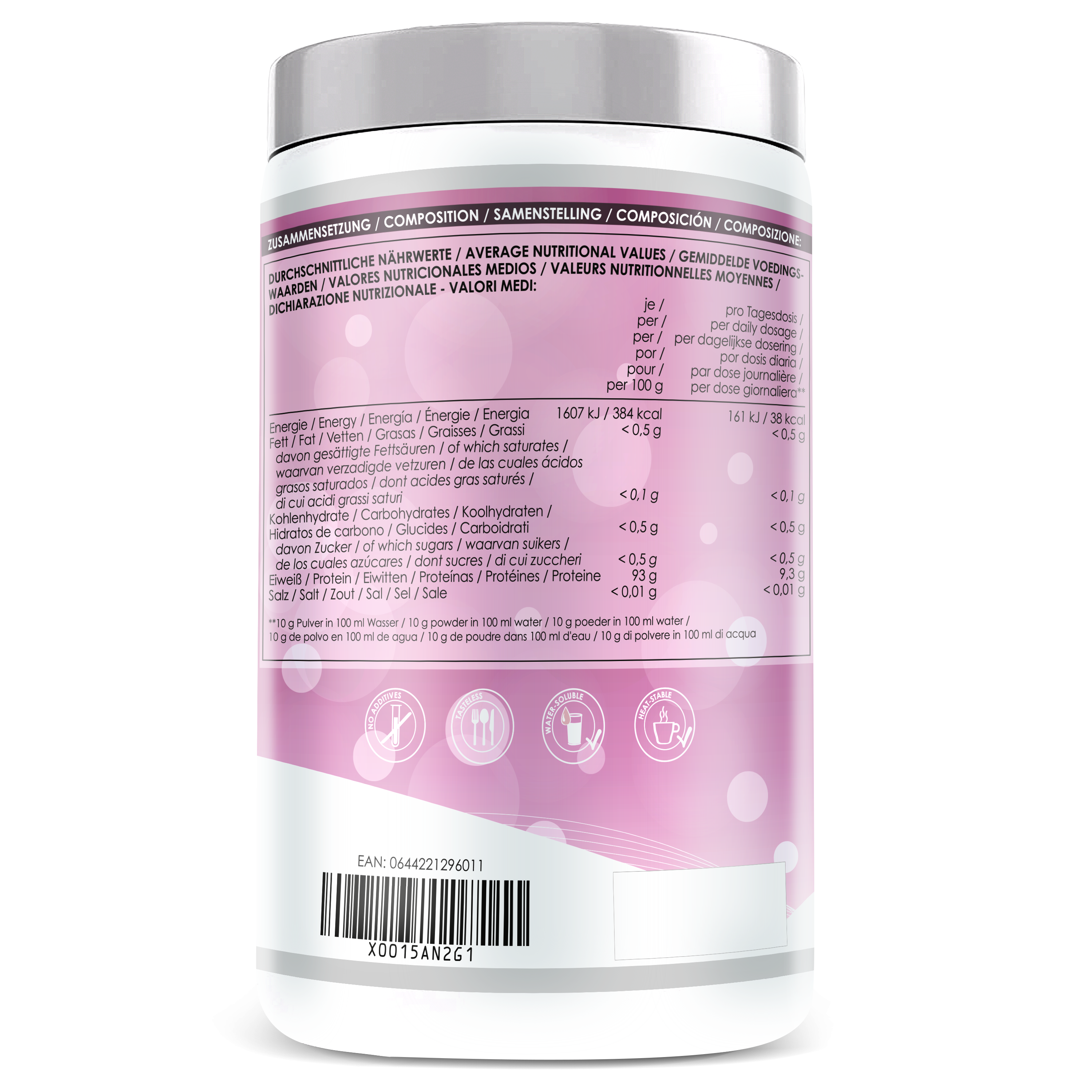 Kollagen Proteinpulver - 400g - Neutral