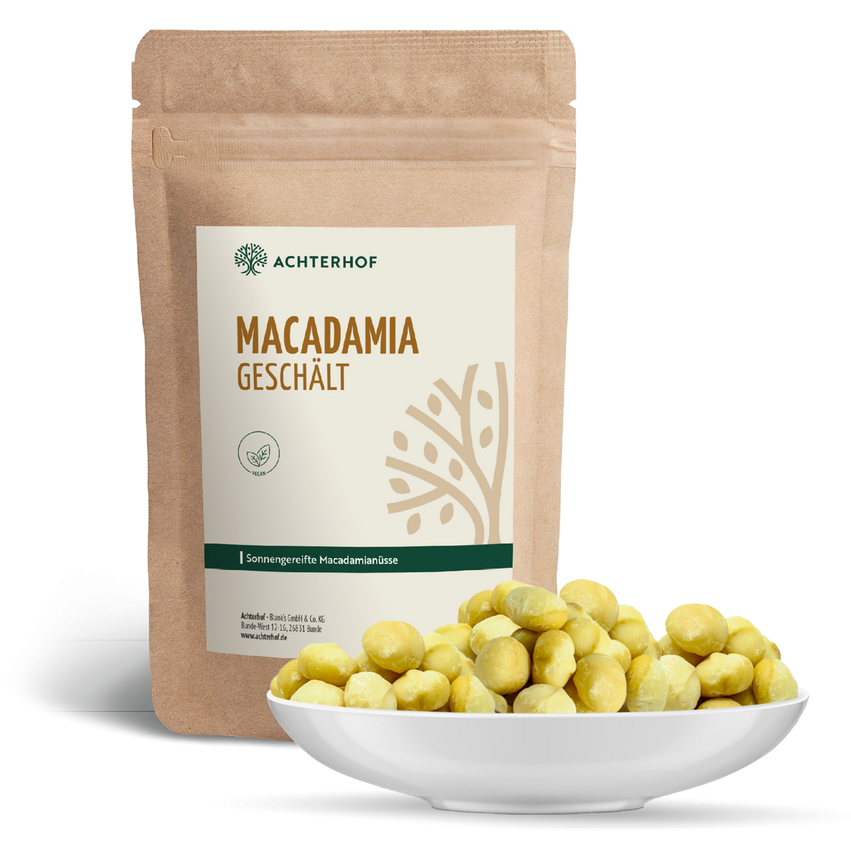 Macadamianüsse geschält (500g)